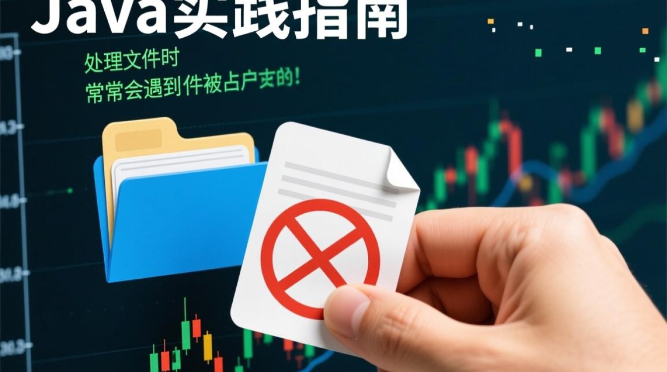 文件被占用时，Java代码中如何准确判断并处理？