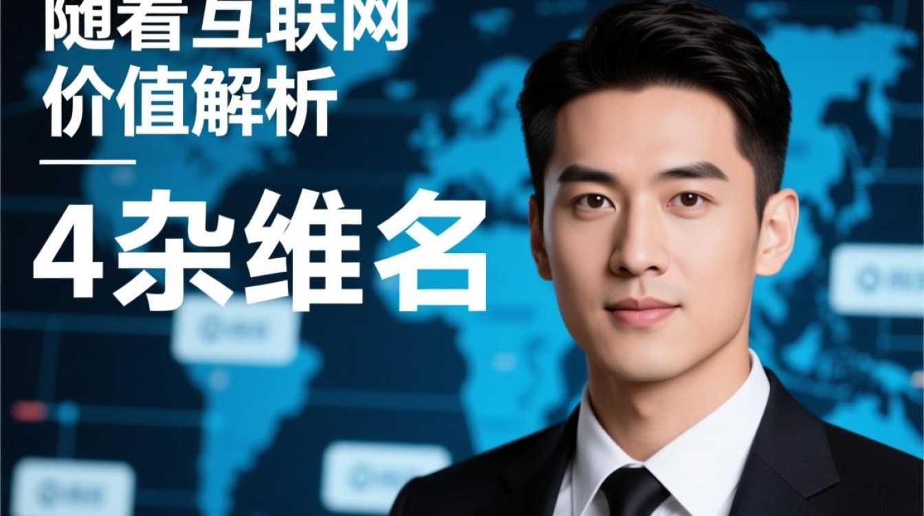 4杂域名价值几何？揭秘杂域名在互联网时代的潜在商业价值？