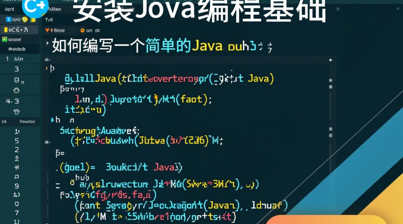 Java编程初学者，如何编写第一个Java程序？