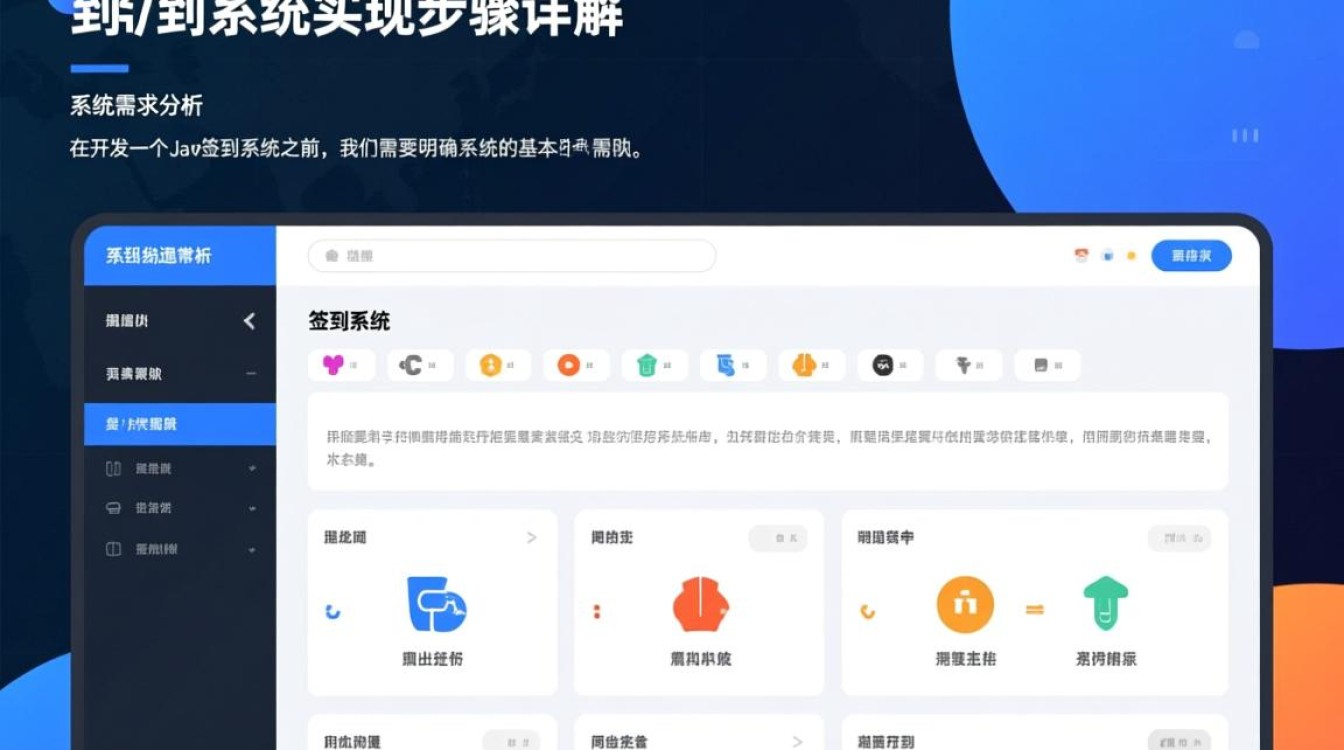 Java签到系统制作过程中，有哪些关键技术或步骤是必须掌握的？