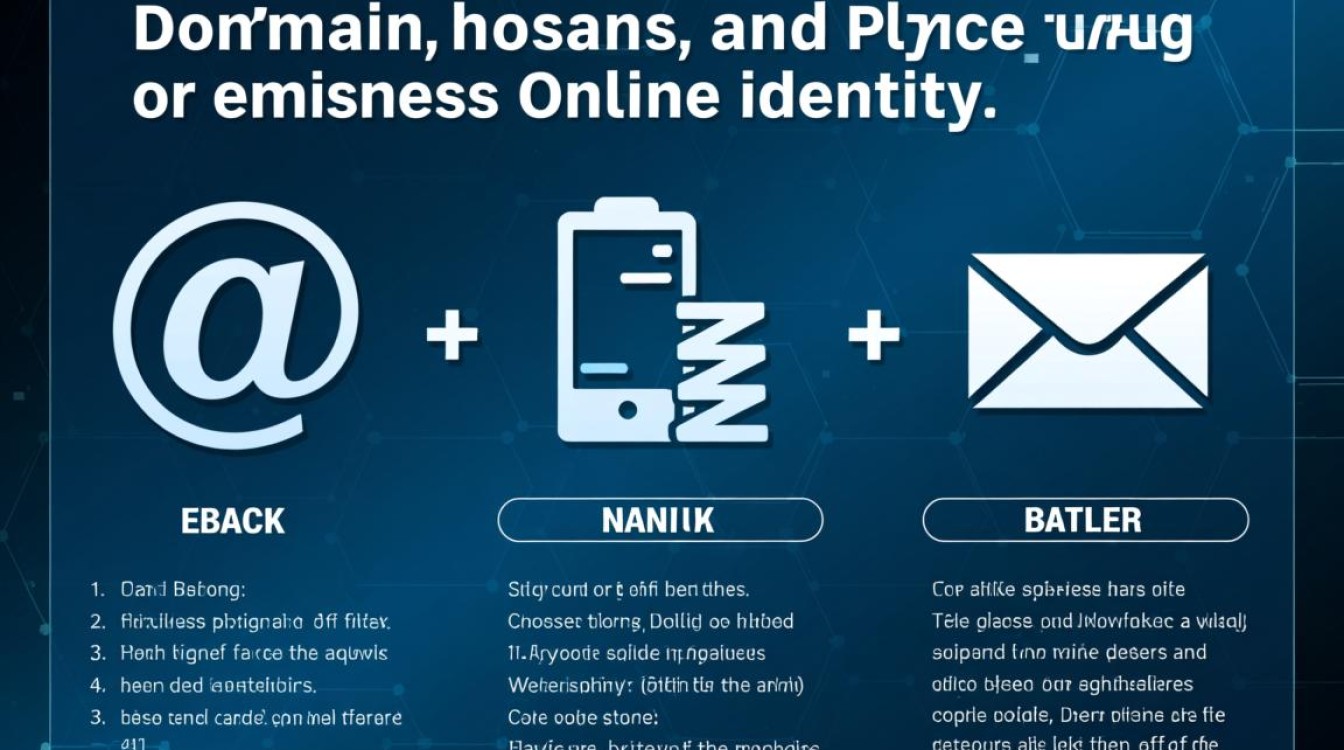 域名主机邮箱三者之间有何关联与区别，如何选择最适合的组合？