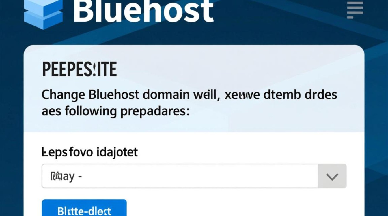 Bluehost域名更换步骤详解，有哪些注意事项和常见问题？
