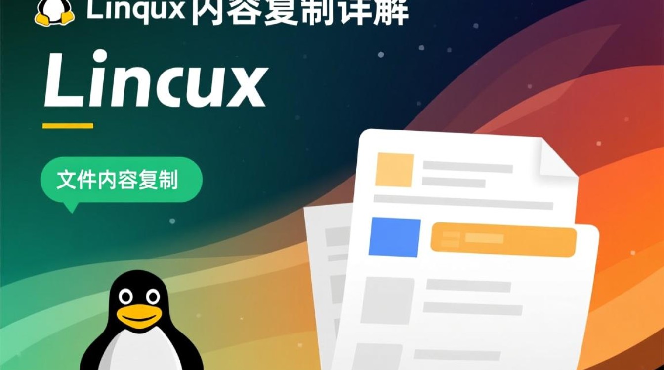 Linux文件内容复制时，如何确保准确无误且高效执行？
