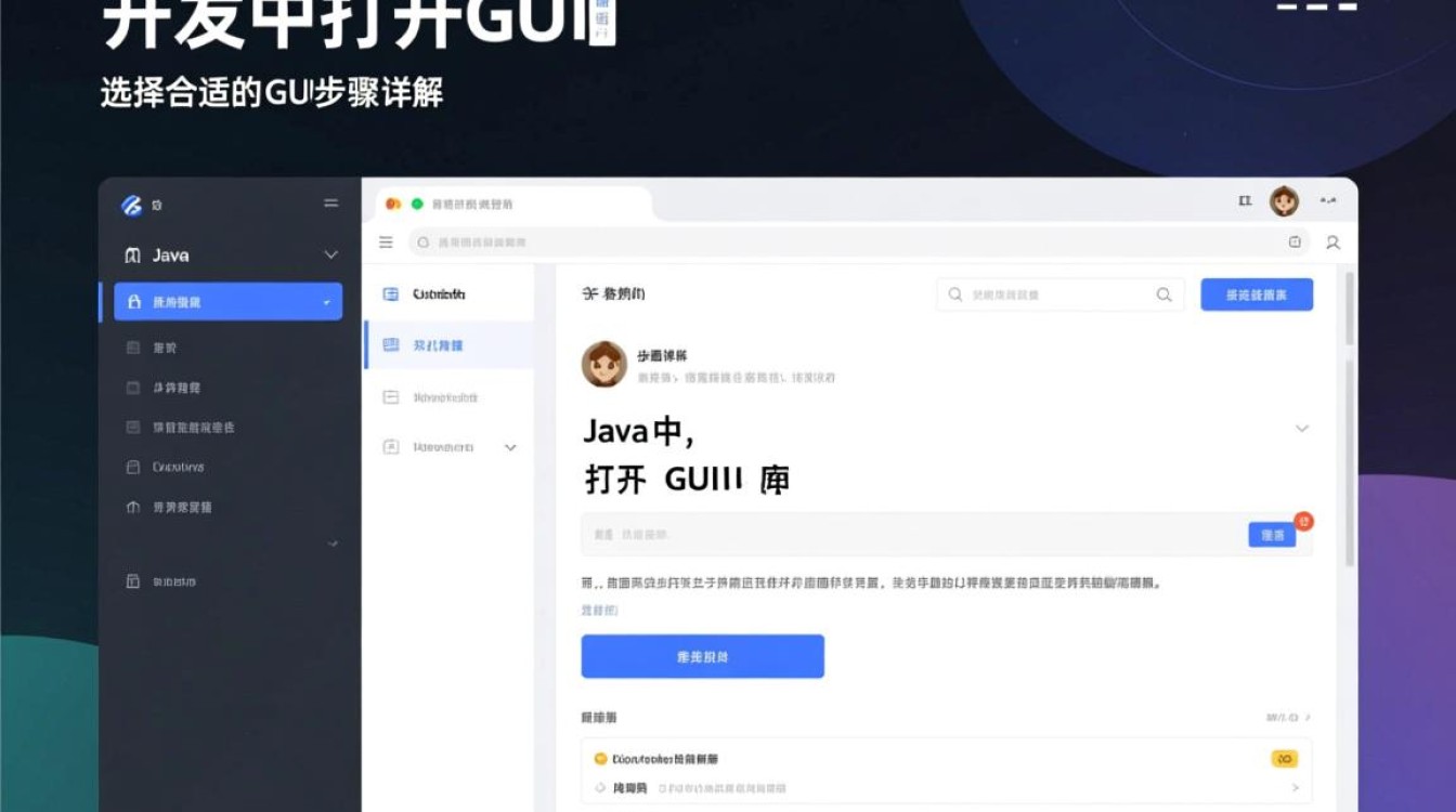 Java如何高效实现并展示第一个GUI界面教程详解？