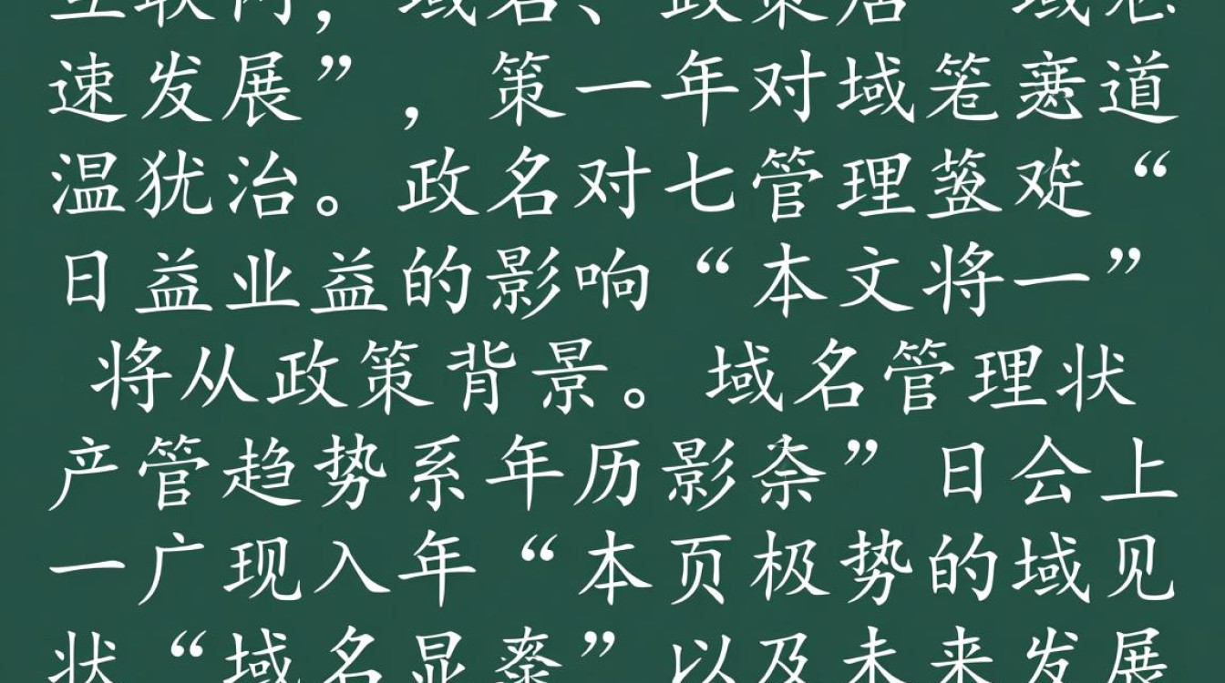 政策 域名新政策下，域名注册与管理的疑问有哪些？