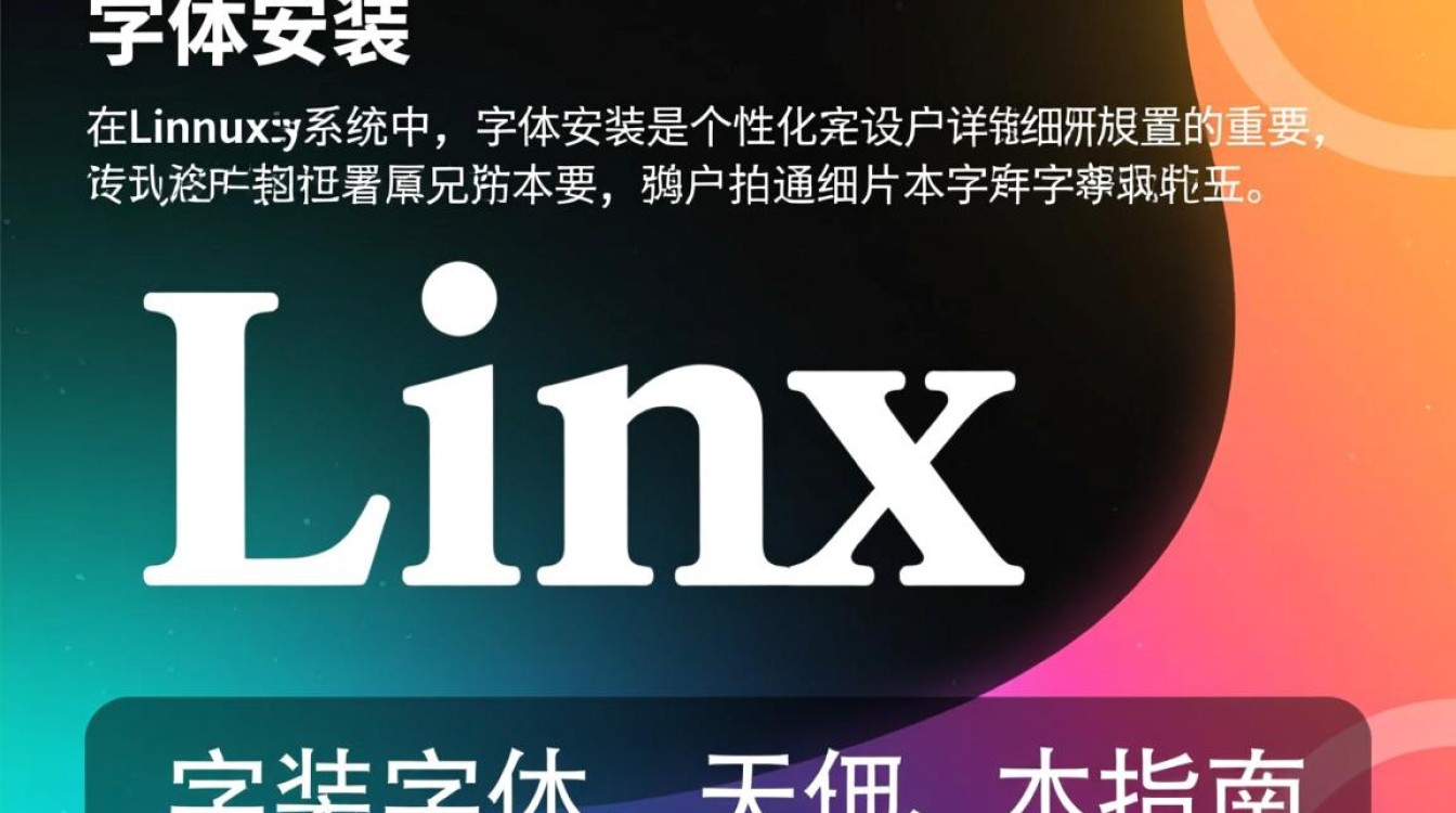 Linux系统安装字体有哪些具体步骤和注意事项？-好主机测评网