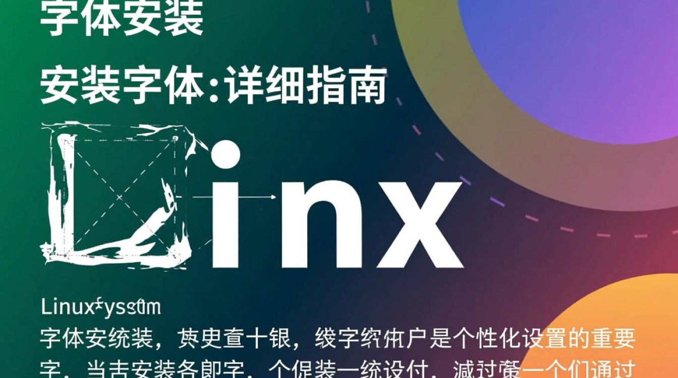 Linux系统安装字体有哪些具体步骤和注意事项？
