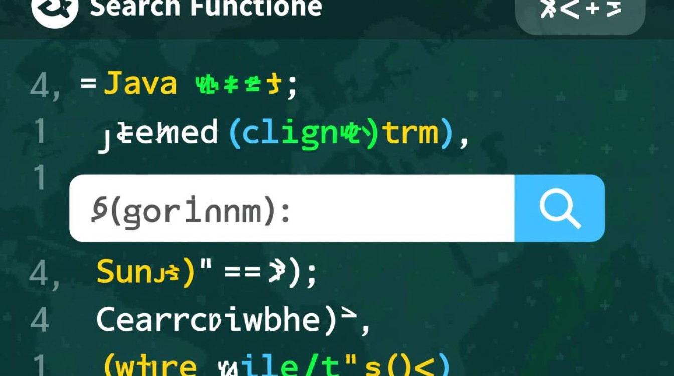 如何编写实现搜索功能的Java代码实例教程？