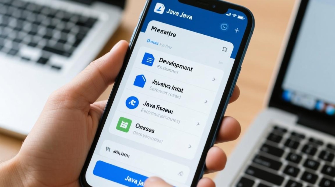如何操作手机成功打开和运行.java文件？