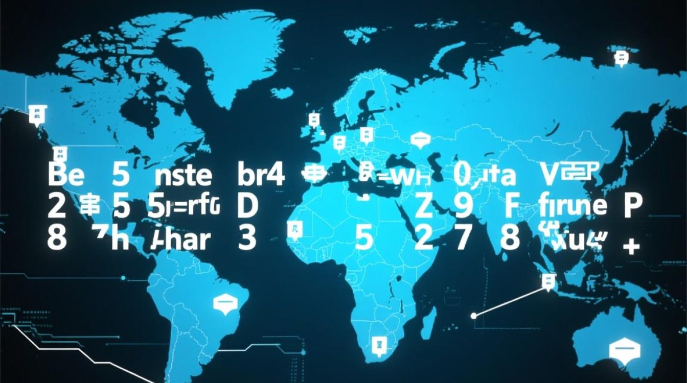 域名地图揭秘，网络世界的地理版图，你了解多少？-好主机测评网