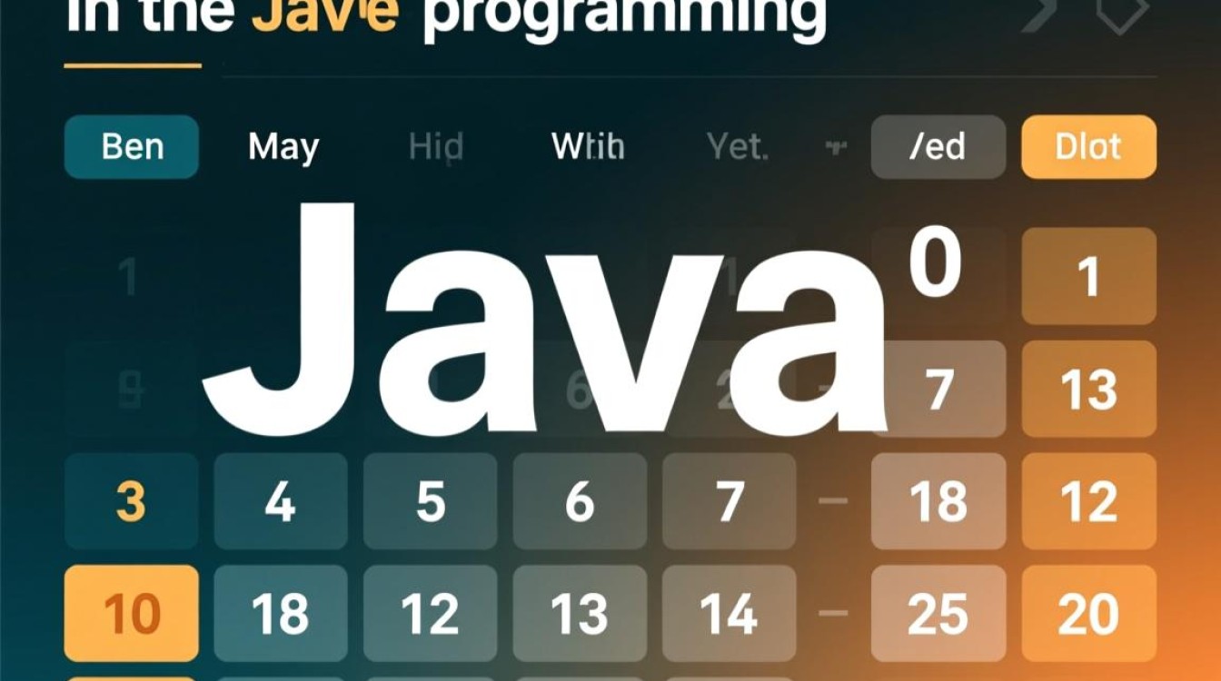 Java中月份的英文表达方式是怎样的？