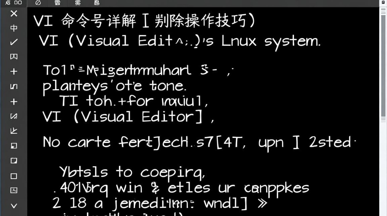 Linux vi命令中，如何高效执行删除操作？技巧解析大揭秘！-好主机测评网