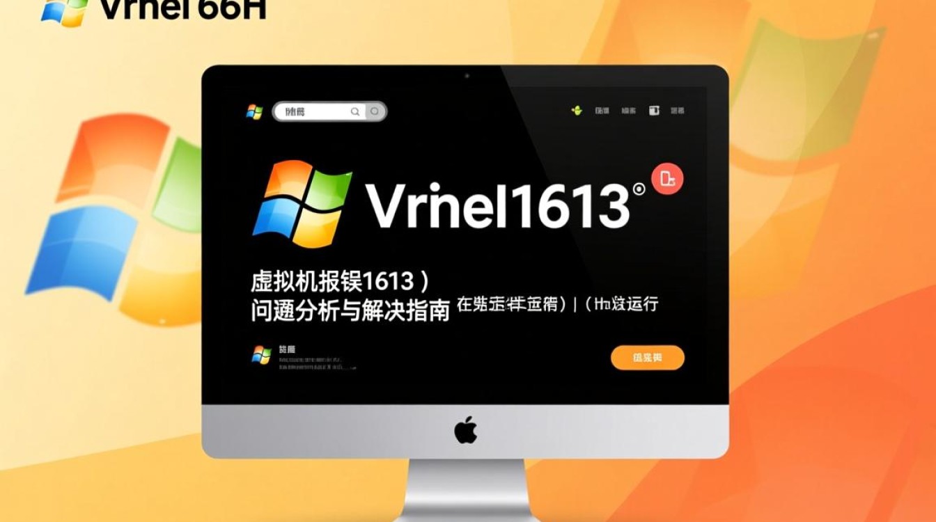 虚拟机报错1613原因及解决方法，如何快速排查修复？