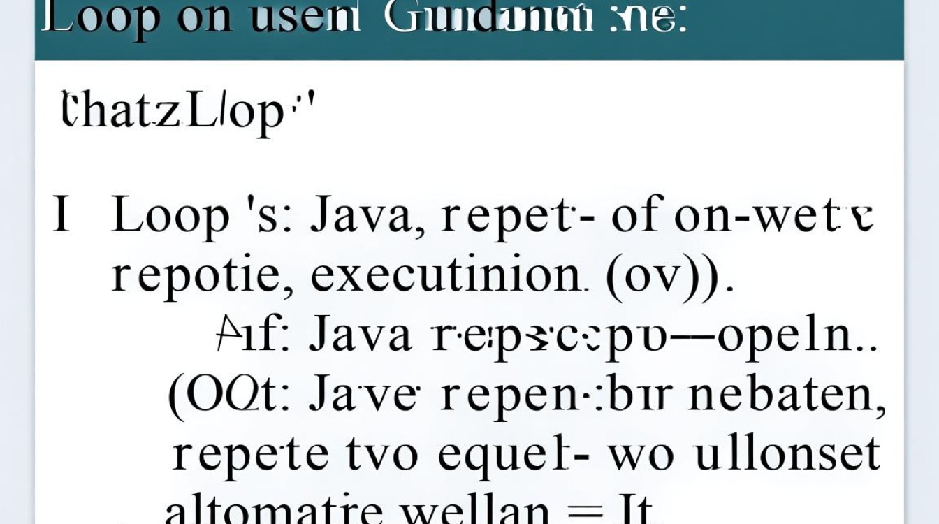 Java中loop循环用法详解，有哪些常见loop类型与技巧？-好主机测评网