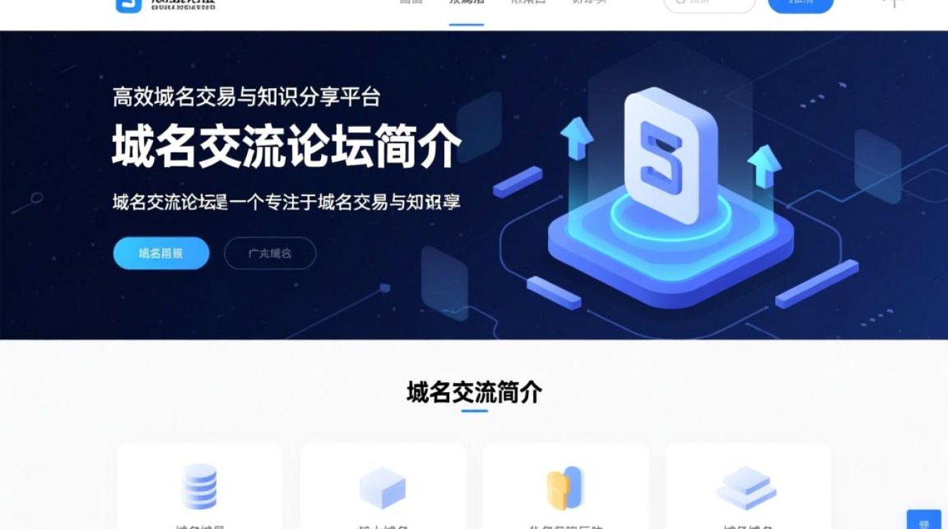 域名交流论坛如何打造高效域名交易与交流平台？