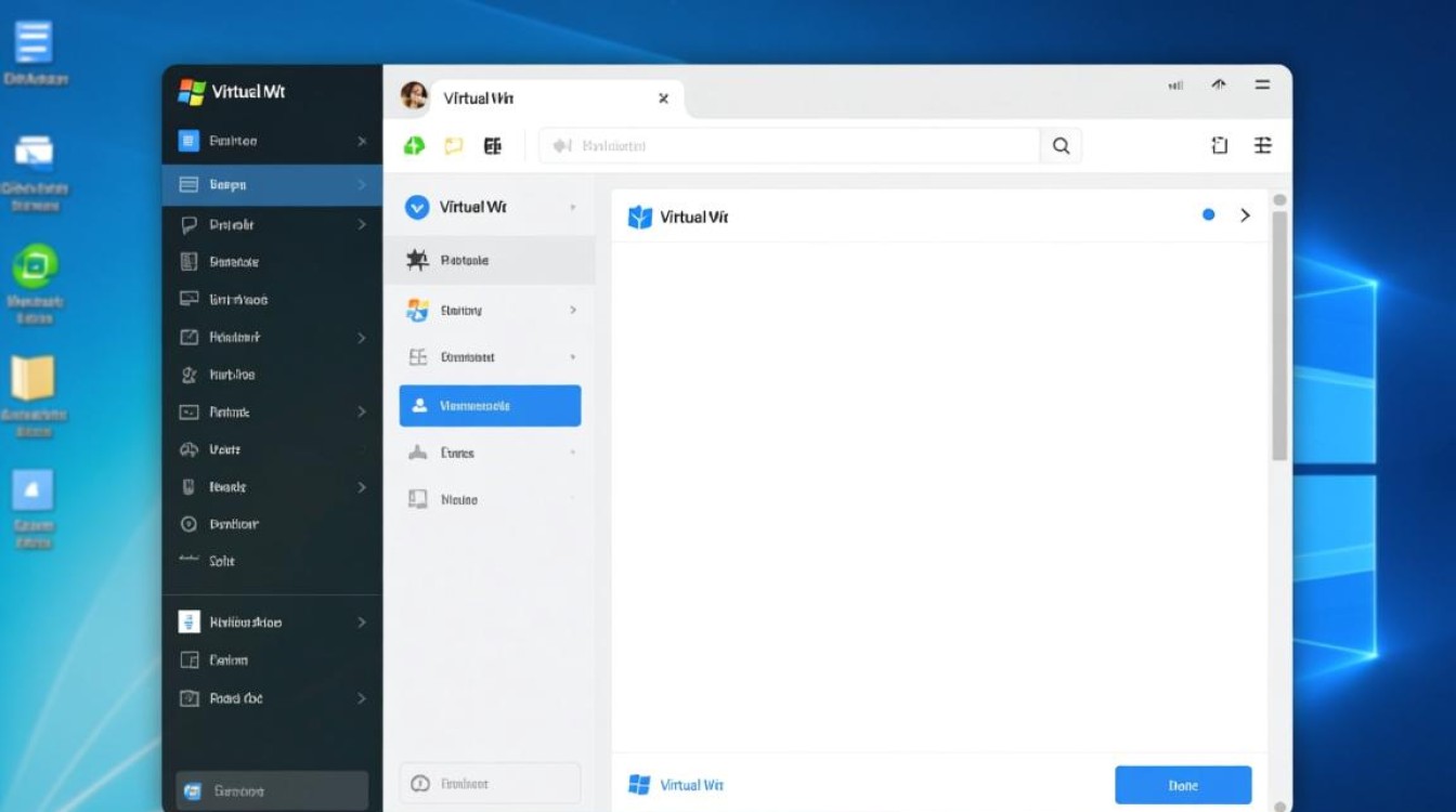 为何虚拟机界面缺失左侧功能栏？