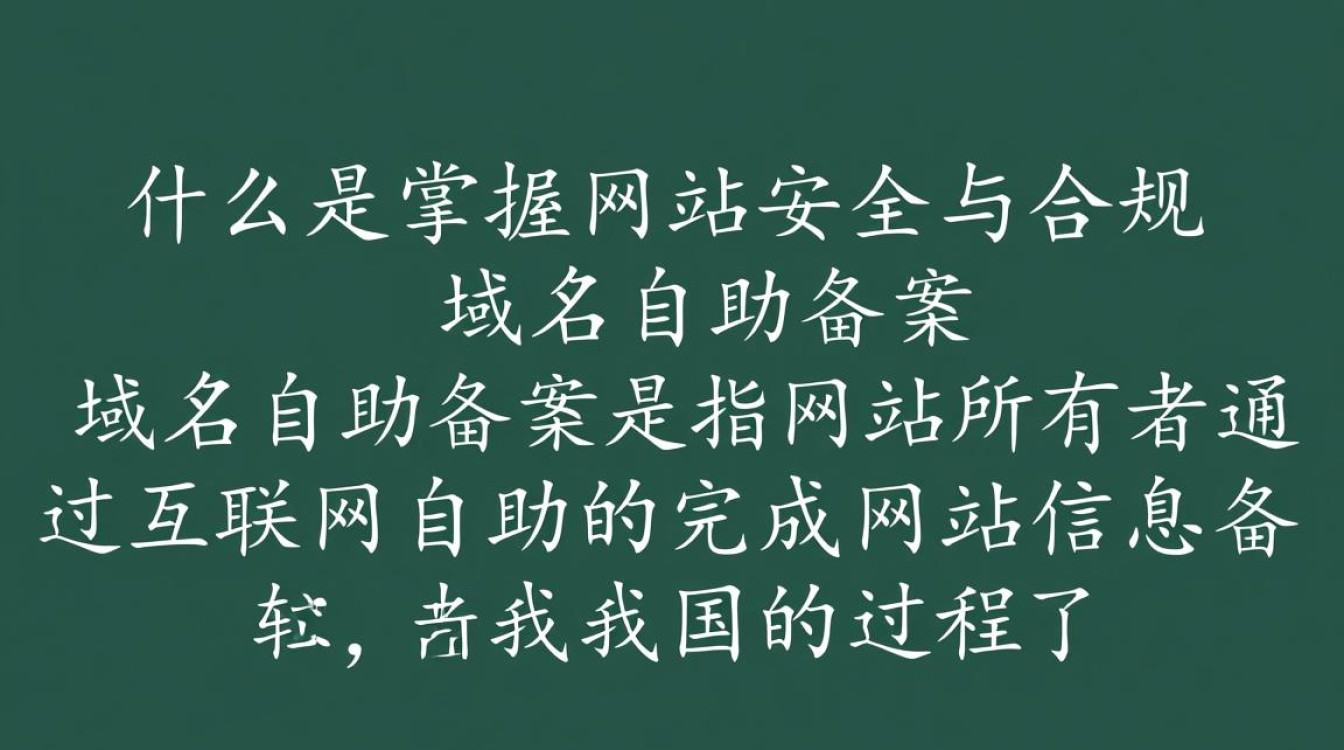 域名自助备案流程中，有哪些常见问题或误区需要特别注意？