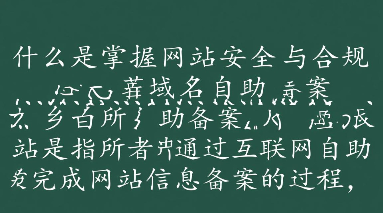 域名自助备案流程中，有哪些常见问题或误区需要特别注意？