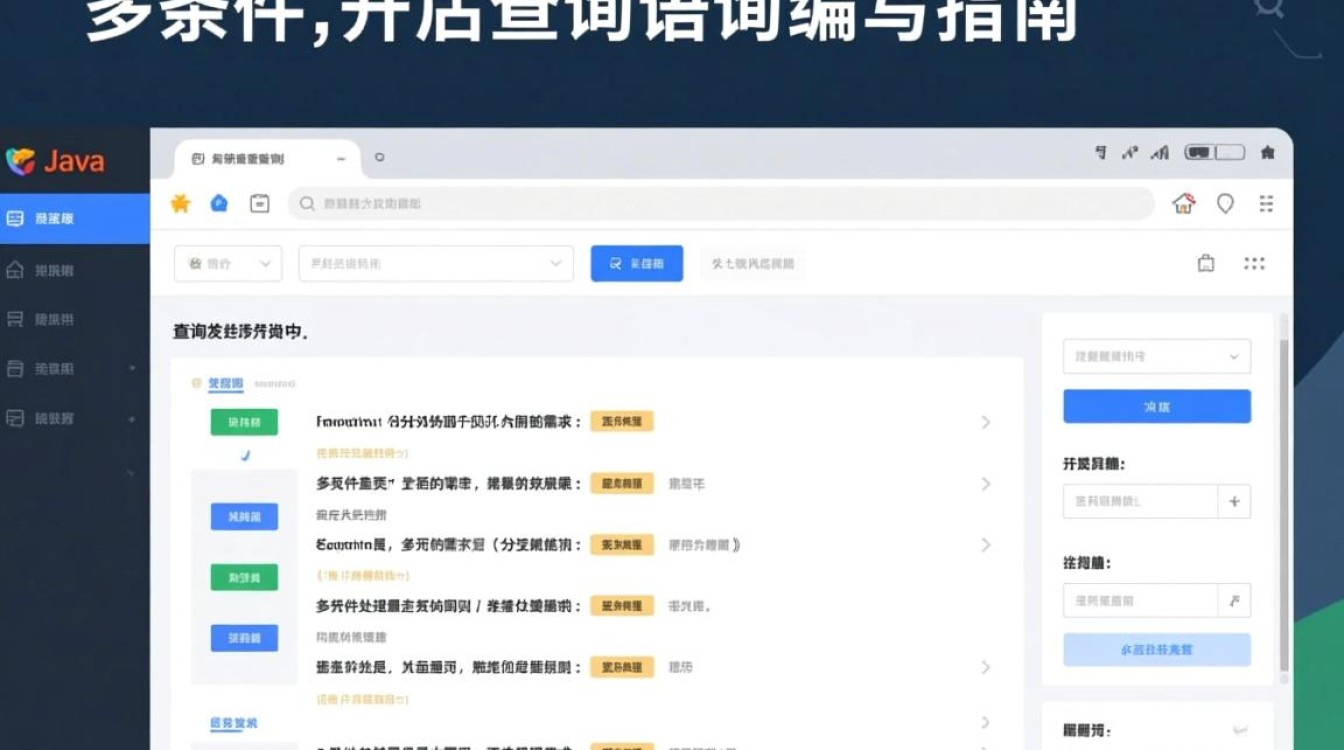 Java中实现多条件分页查询，具体语句编写方法有哪些疑问？