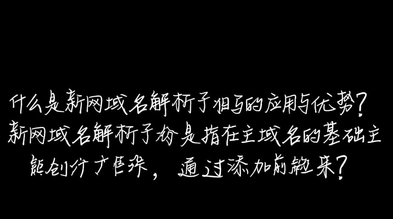 新网域名解析子域名具体操作步骤是什么？