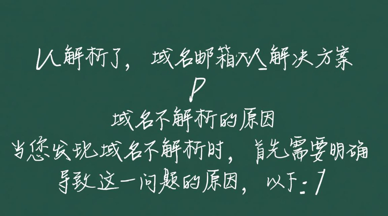 域名不解析导致邮箱无法使用，如何解决域名解析问题？