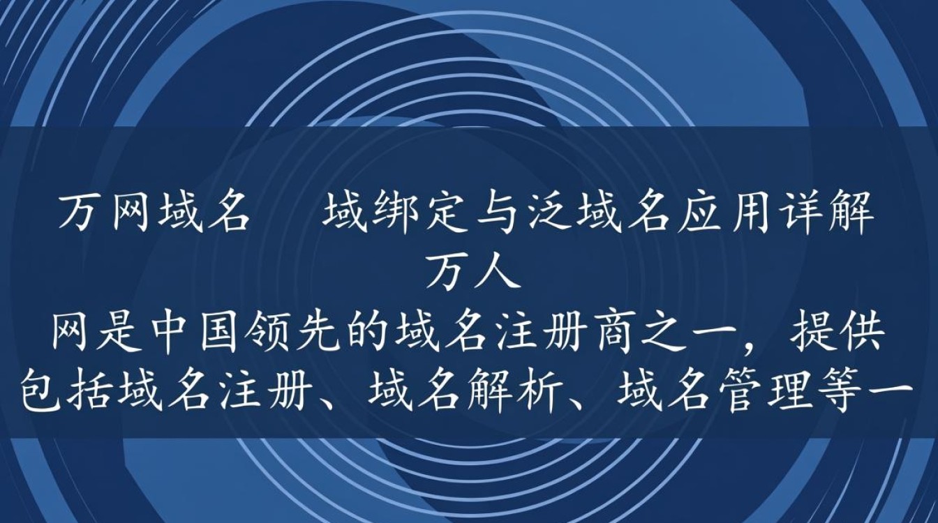 万网域名绑定泛域名，具体操作步骤及注意事项有哪些？