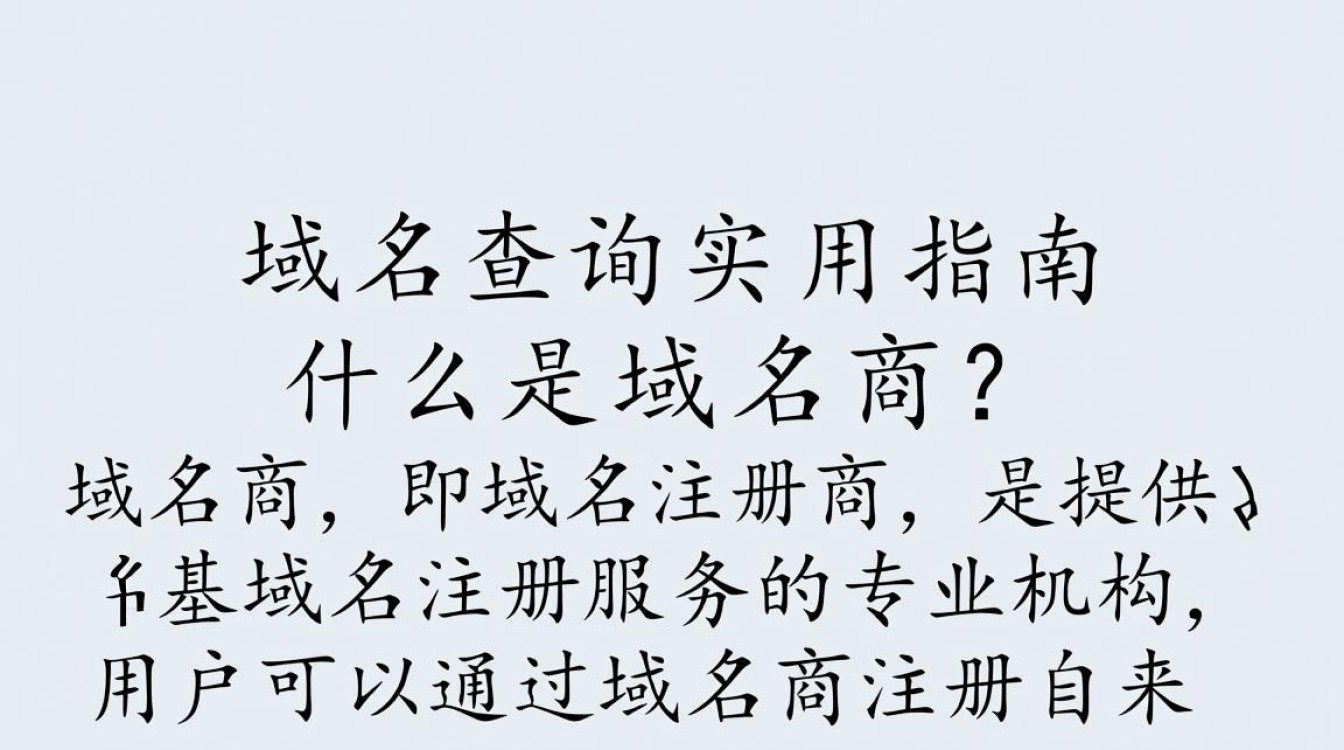 如何通过域名查询其背后的域名商信息？