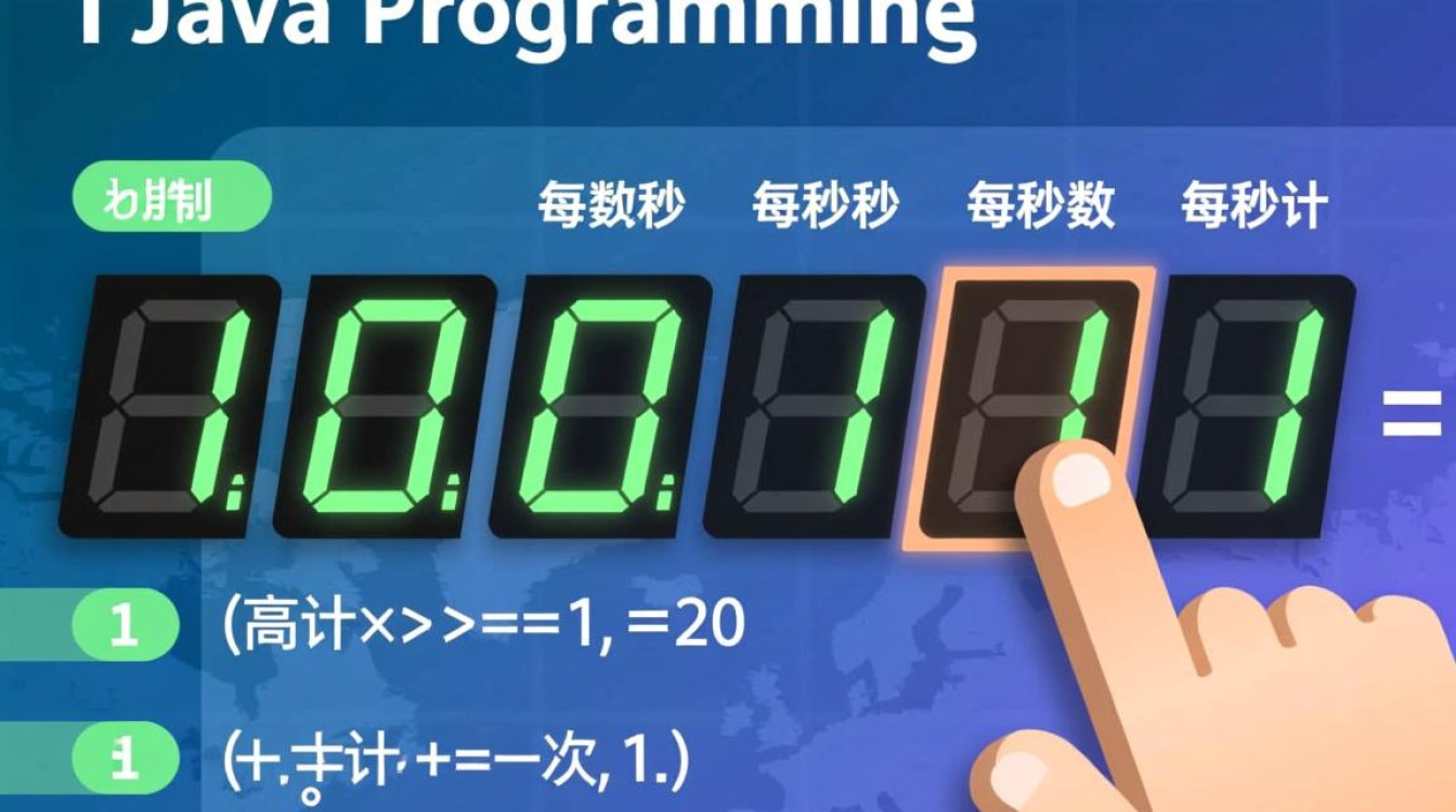 Java中如何实现每秒递增1的数值计数器？-好主机测评网