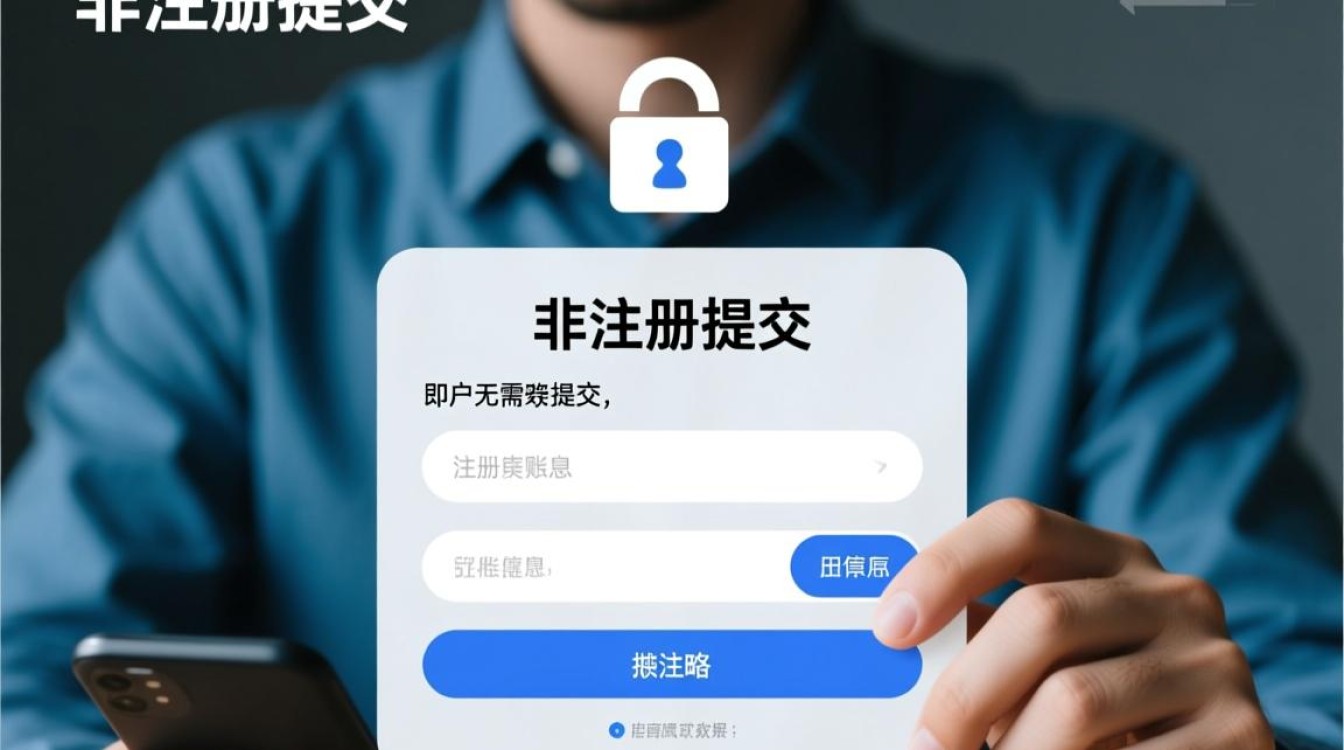 非注册用户提交数据，如何确保其安全性及隐私保护？
