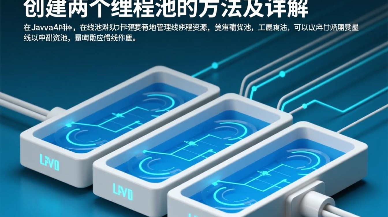 Java中如何配置并使用两个独立的线程池？