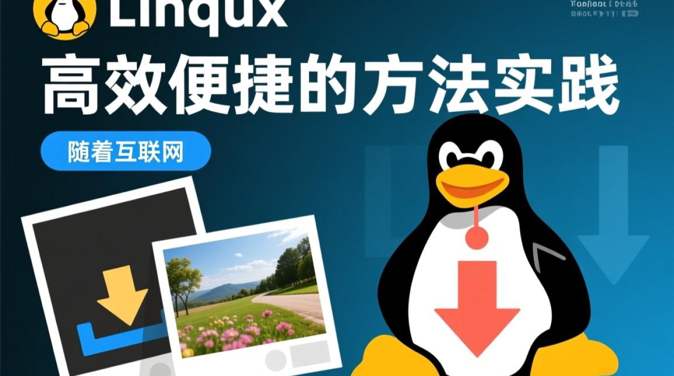Linux下载图片时，有哪些高效且实用的命令行工具和技巧？
