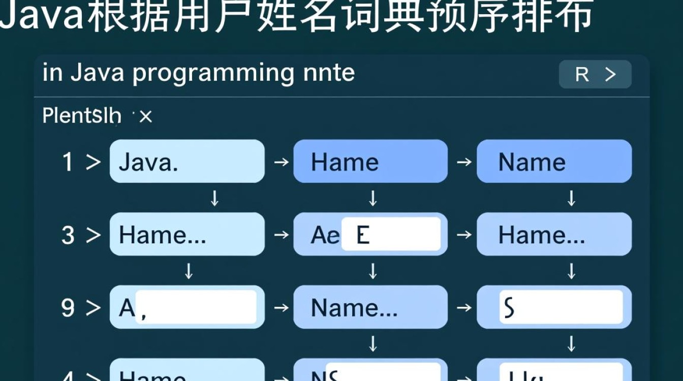 Java如何实现基于用户姓名词典顺序的有效排序方法？-好主机测评网