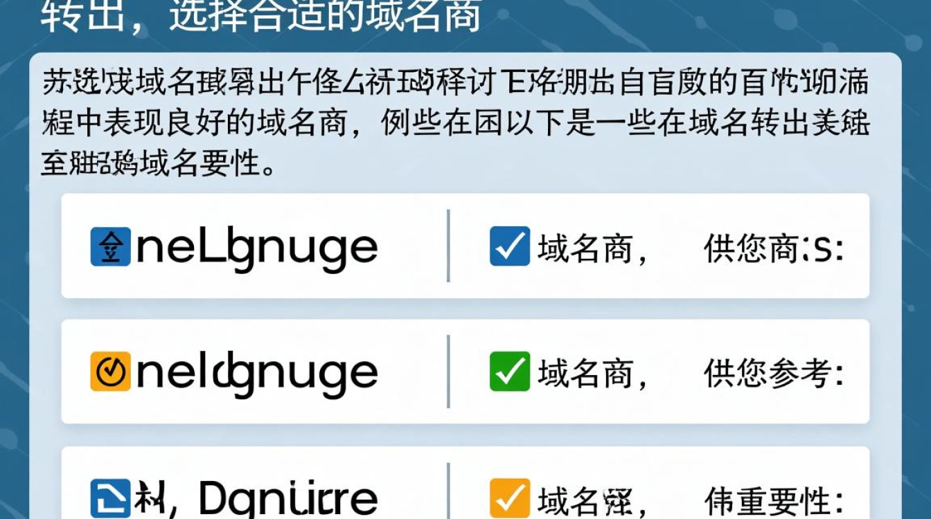 域名商转出域名，如何选择更优的合作伙伴与操作流程？