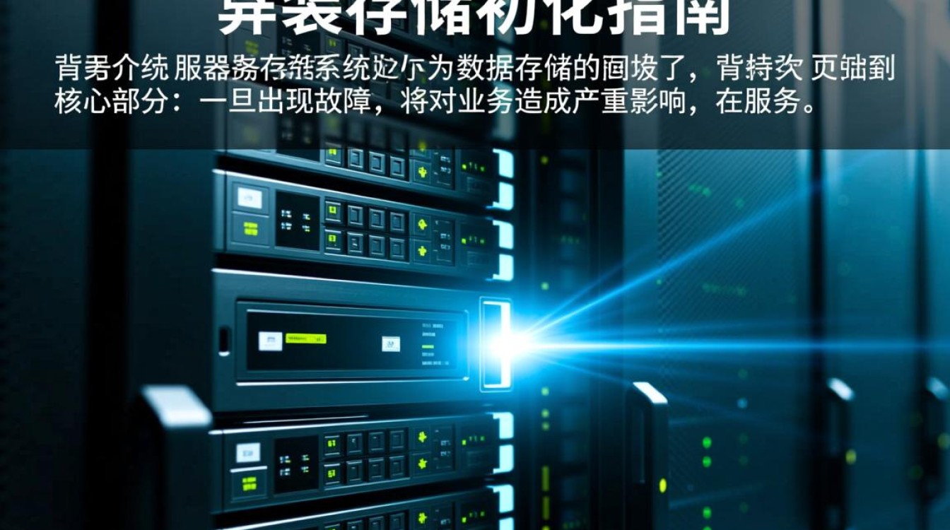 服务器挂载存储后，究竟该如何正确进行初始化操作？