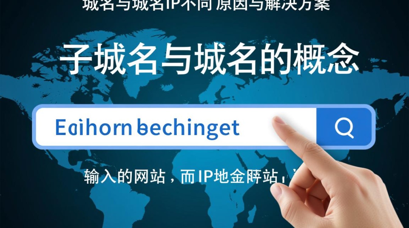 为何子域名与主域名IP地址不一致，原因及解决方法揭秘？