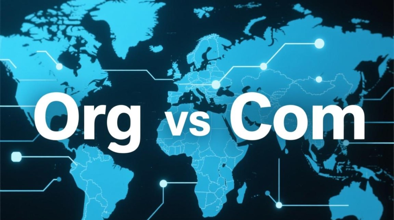 org域名与com域名有何本质区别？解析两者应用领域的差异