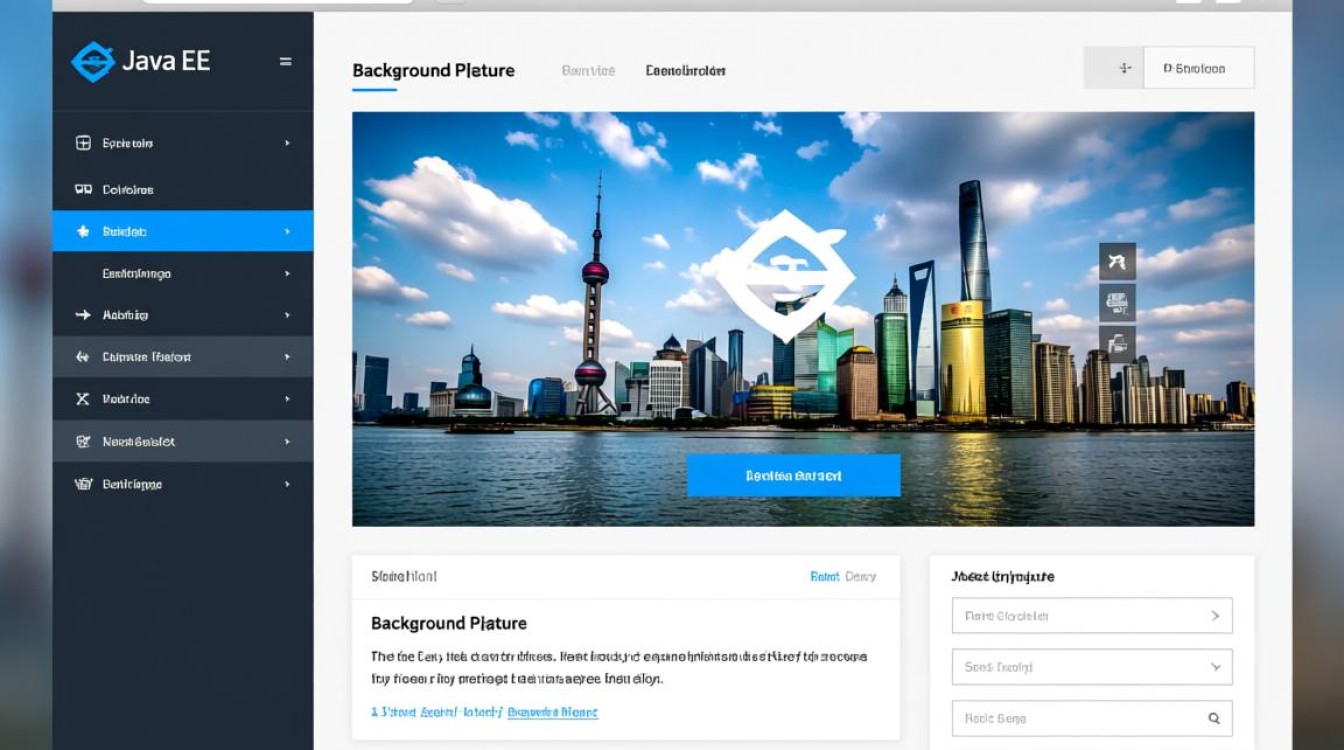 Java EE中设置背景图片的具体步骤和技巧是什么？