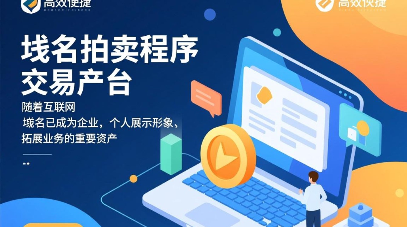 域名拍卖程序如何实现高效便捷的域名交易过程？