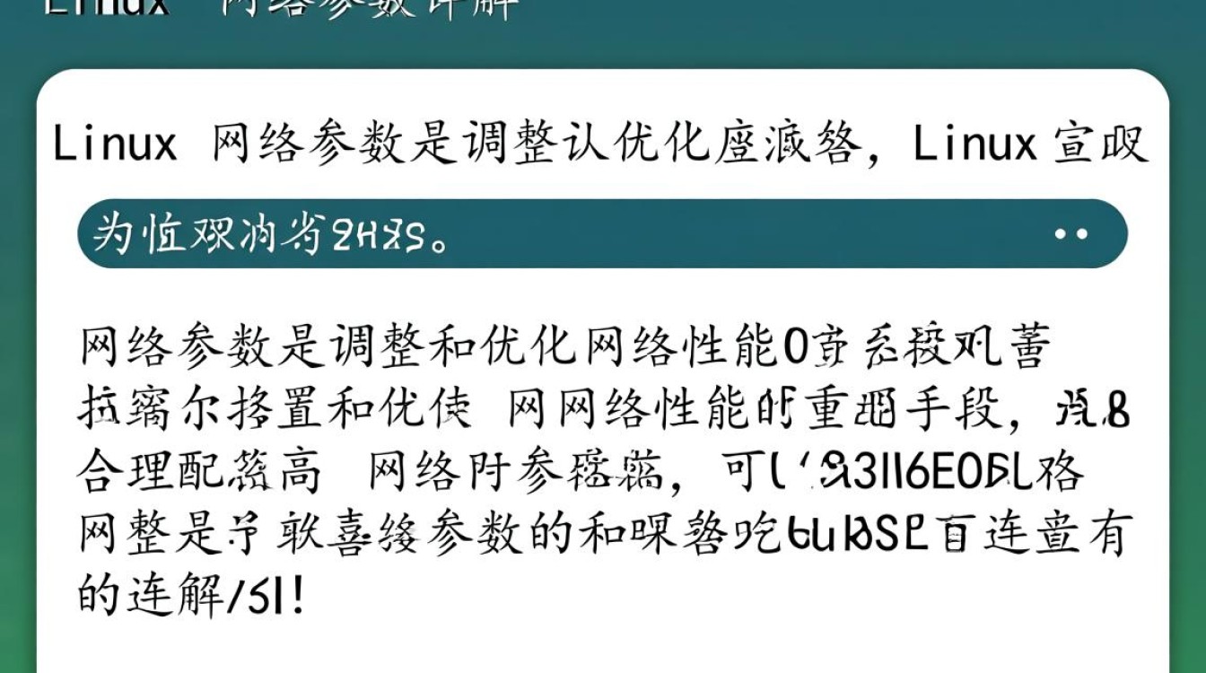 Linux网络参数配置是否都有统一的最佳实践？
