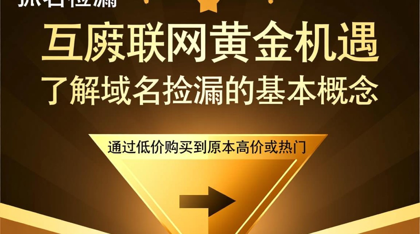 如何才能在域名市场中成功捡漏，抓住那些隐藏的黄金域名？