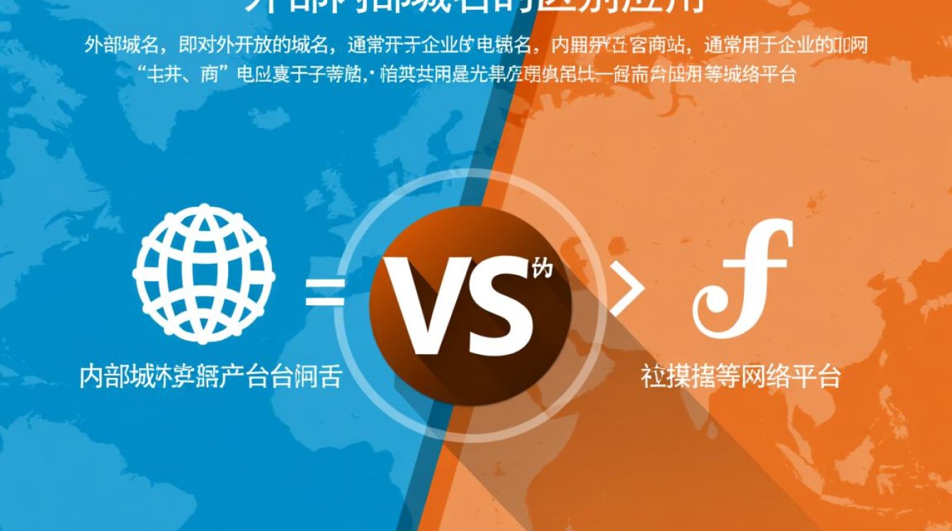 外部域名与内部域名有何区别及关键应用场景是什么？