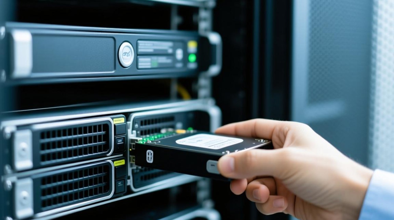 服务器挂载存储不显示