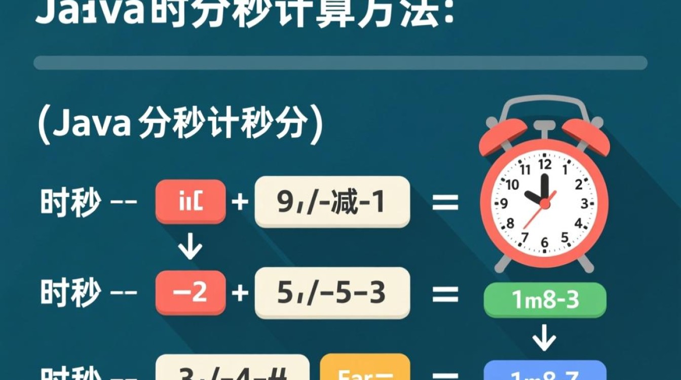 Java中如何精确计算时分秒的转换和计算方法？