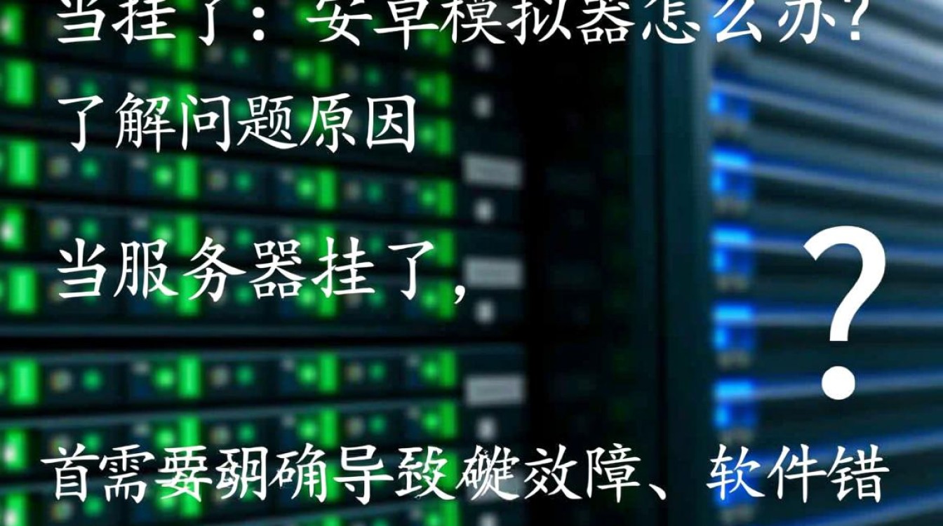 服务器故障导致安卓模拟器无法使用，原因及解决方案是什么？