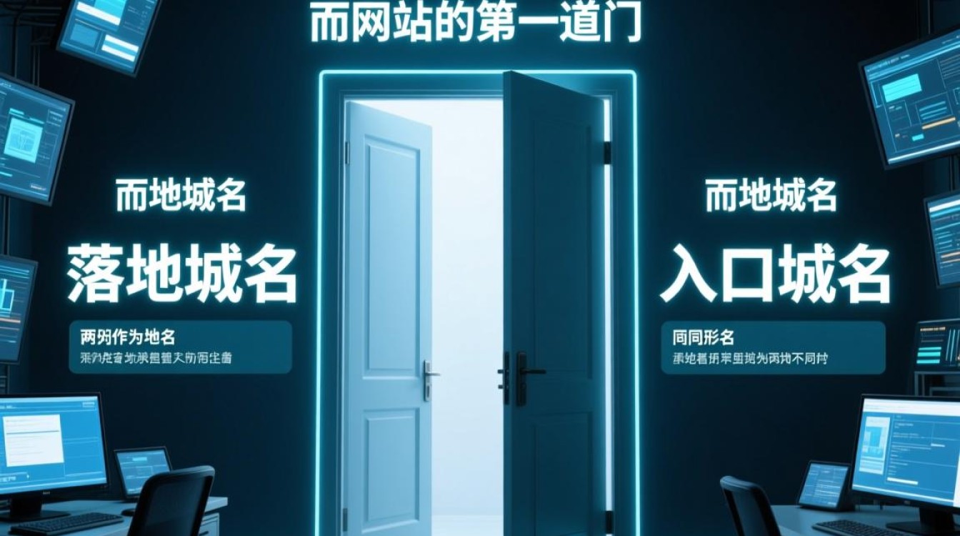 落地域名+入口域名两者有何区别与联系？揭秘网站域名配置奥秘！