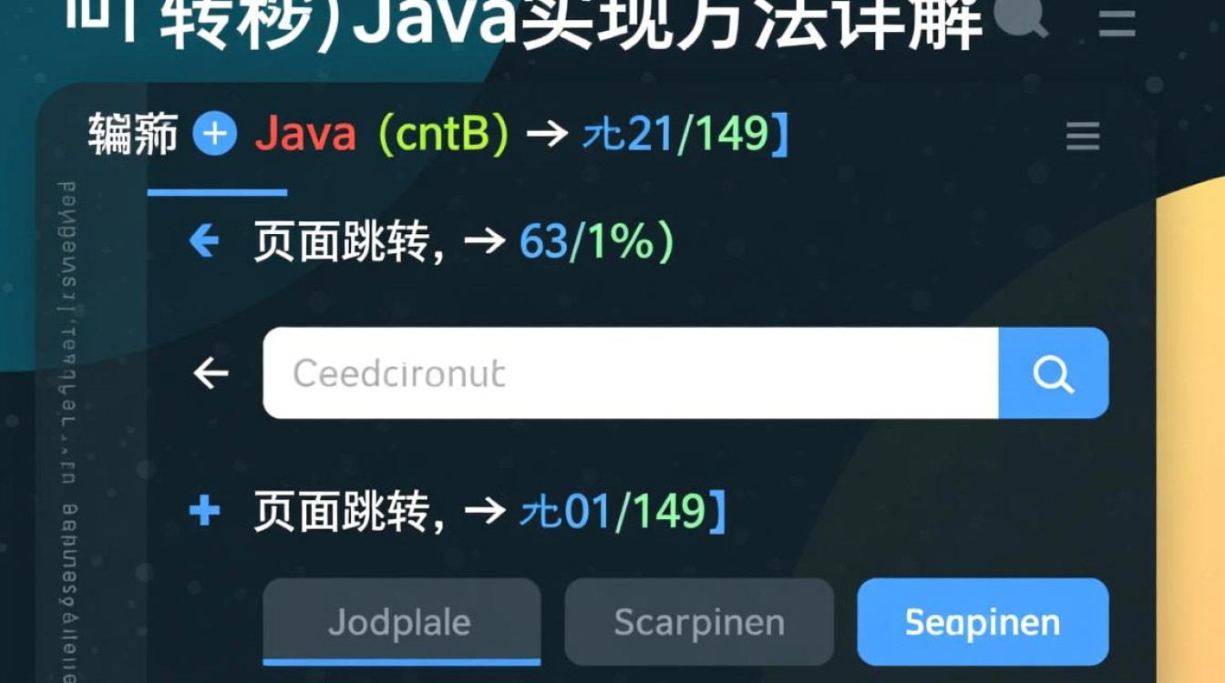 Java代码实现页面跳转的正确方法是什么？详细步骤和示例代码？