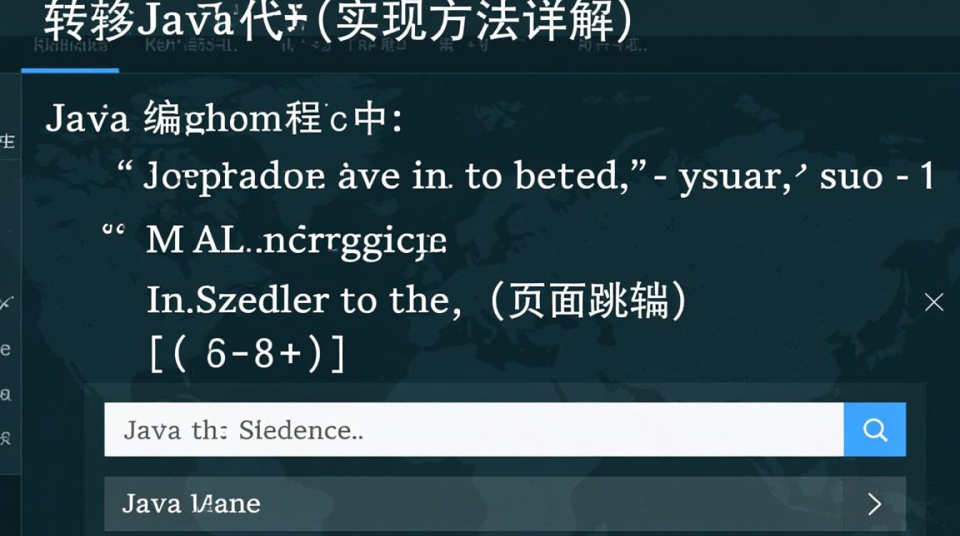 Java代码实现页面跳转的正确方法是什么？详细步骤和示例代码？
