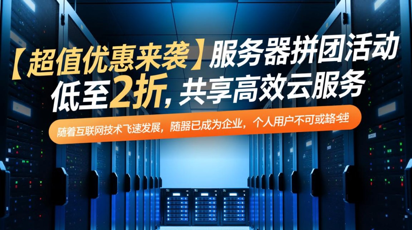 为何服务器拼团活动能低至2折？背后有何优惠策略？