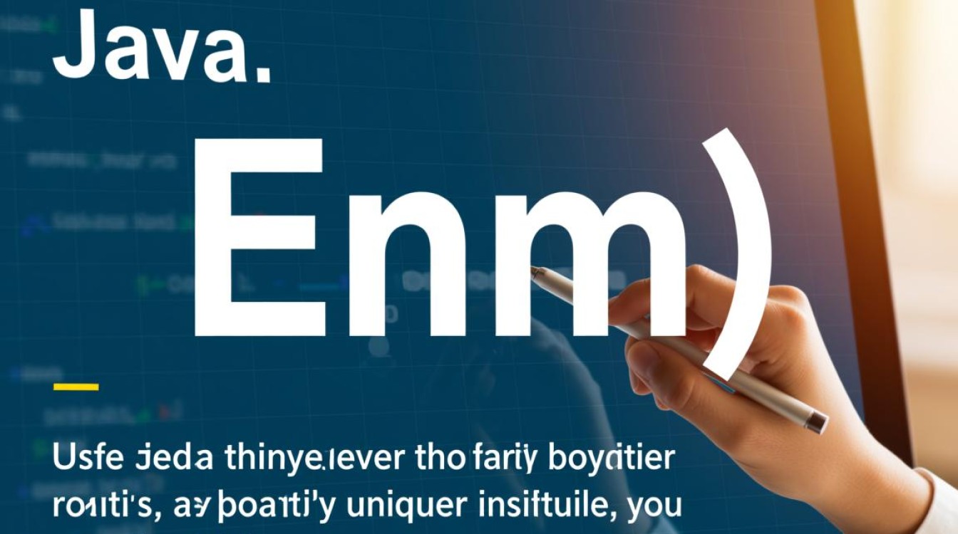 Java中如何为枚举类型元素赋予特定值或初始化属性？