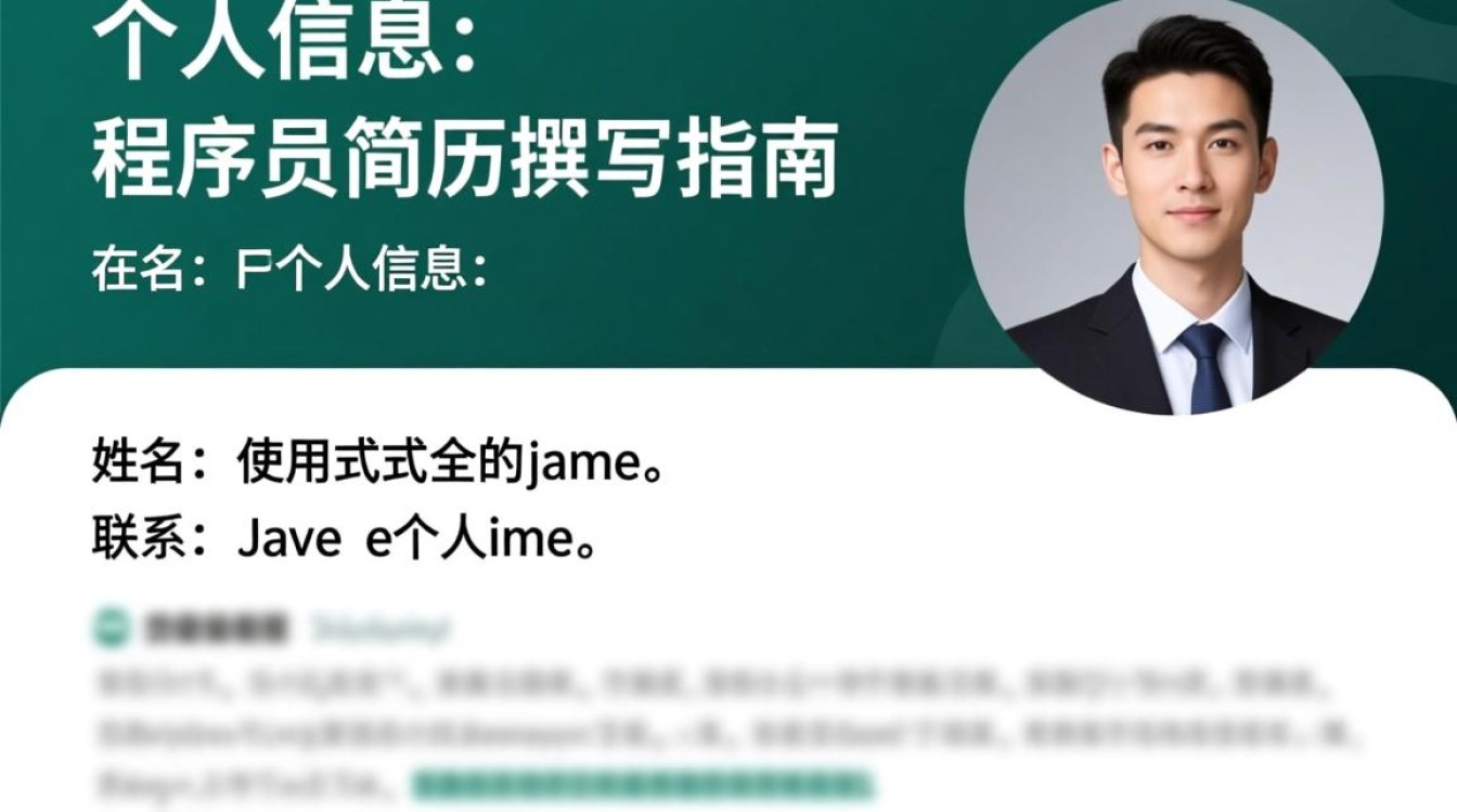 Java开发者简历如何撰写才能突出技能与经验？